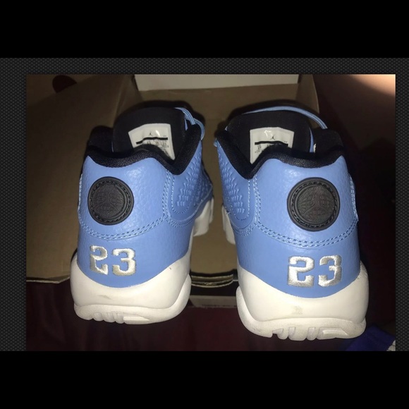 Air Jordan 9 Retro Low University Blue And White - Picture 3 of 5